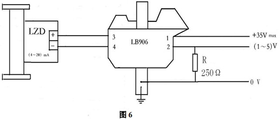 液氨金屬浮子流量計(jì)本安防爆型接線圖